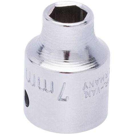 7mm 3/8-Inch Drive Elora Bi-Hexagon Socket (25838) – Metric Hexagon Socket for Automotive and Mechanical Use (1/5)
