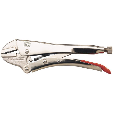 Draper Knipex 41 24 225 225mm Straight Jaw Self-Grip Pliers - Heavy-Duty, Ergonomic, Professional-Grade Tool
