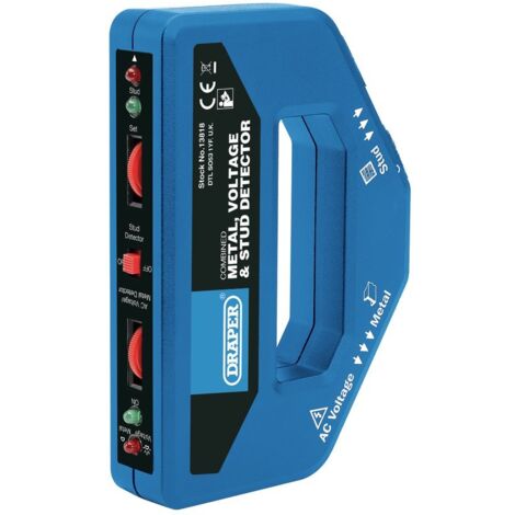 Draper Combined Metal, Cable, Voltage, and Stud Detector – Electrical Detection Tool Model 13818