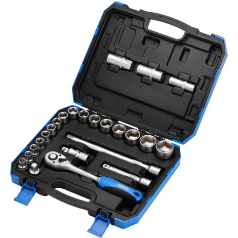 Draper 16362 1/2-Inch Drive Metric Socket Set (24 Pieces) (1/5)