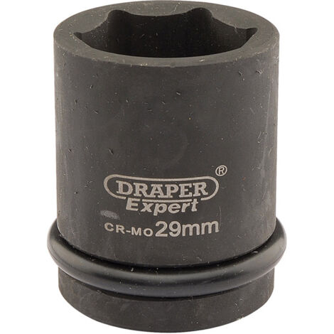 Draper Expert HI-TORQ 29mm 3/4-Inch Drive 6-Point Impact Socket for Heavy-Duty Metric Applications (1/5)
