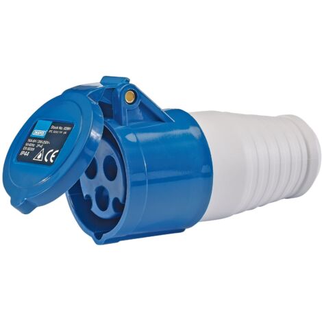 Draper Expert 05087 59mm 3/4" Square Drive Hi-Torq 6-Point Deep Impact Socket and 230V IP44 16A Heavy-Duty Site Power Socket (1/5)