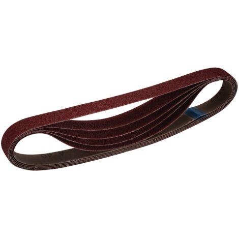 Draper 08701 Cloth Sanding Belt, 25 x 762mm, 180 Grit, Pack of 5 (1/2)