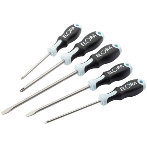 Draper 5-Piece Stainless Steel Engineer's Screwdriver Set (Model 49129) (1/5)