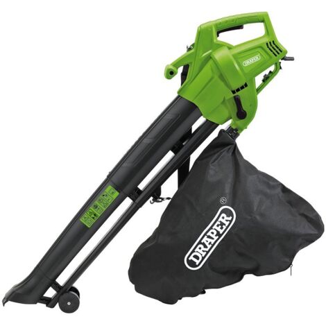 Draper 3000W Garden Vacuum, Leaf Blower, and Mulcher – 230V, Model 94794 (1/4)