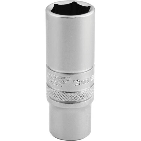Draper 1/4 Square Drive 6 Point Deep Socket (13mm) (16530)