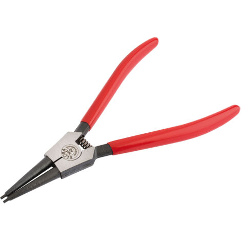 Heavy-Duty 180mm A2 Steel Straight External Circlip Pliers for Precise External Circlip Installation and Removal (1/5)