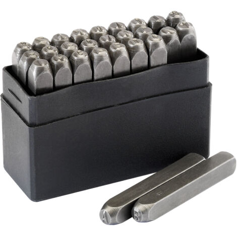 Draper A-Z Letter Stamp Set with 3/16 Inch Letter Height (Model 37334)
