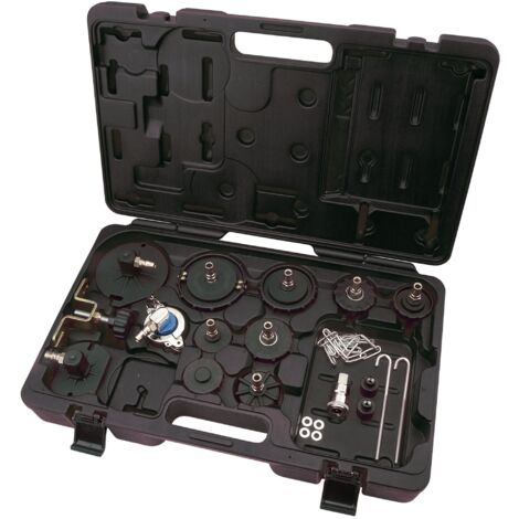 Draper Expert Brake Bleeder Adaptor Kit for ABS Brake Systems and Hydraulic Clutches (Model 28836) (1/5)