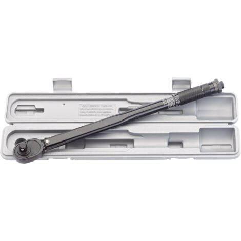 DRAPER 1/2"" TORQUE WRENCH CV STEEL RATCHET GARAGE TOOL 30-210NM 64535 LBFT