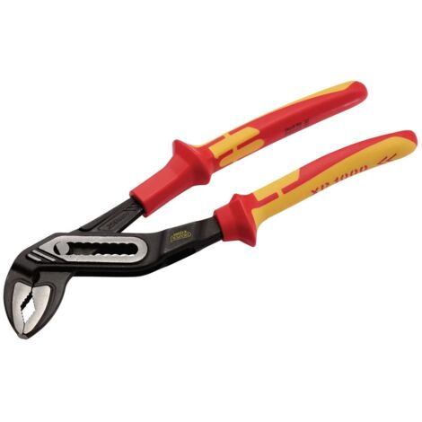 Draper XP1000 VDE Water Pump Pliers, 250mm (94640) (1/3)
