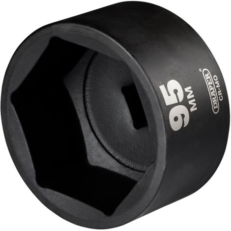 Draper HI-TORQ® 1" (95mm) 6-Point Impact Socket, Standard Length, 1 Square Drive, Model 08509 (1/2)