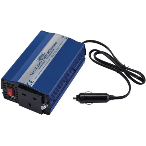 Draper 12V 200W DC to AC Power Inverter with USB Output (Model 28814) (1/5)