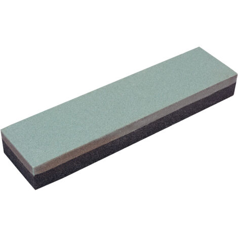 Draper 65737 Silicon Carbide Sharpening Stone with Storage Box, 200 mm x 50 mm x 25 mm, Blue
