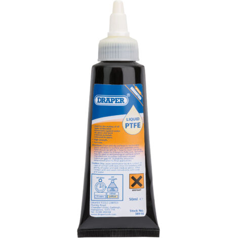 Draper 50ml Liquid PTFE (Product Code: 38916) - High-Quality Non-Stick Coating for Industrial and DIY Applications