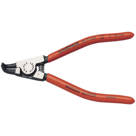 Draper – External circlip pliers 3-10mm with 90° bent tips – Chrome vanadium steel – Oil-hardened for durability – SKU 80917 (1/5)