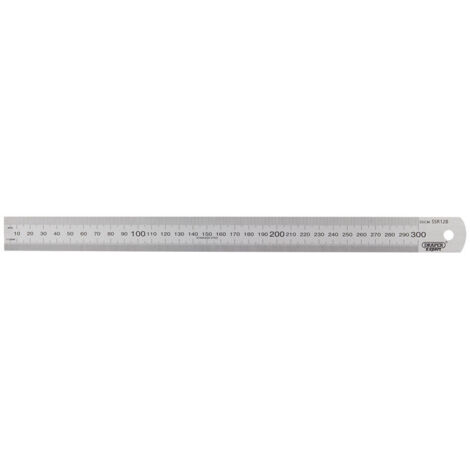 Draper Expert 300mm 12" Stainless Steel Rule (22671) (1/5)