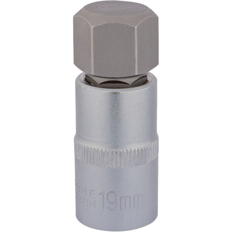 Draper 1/2 Sq. Dr. Hexagonal Socket Bits (19mm) (16305) (1/5)