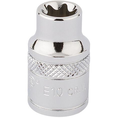 Draper 3/8 Inch Square Drive TX-STAR® E10 Socket (Part No. 34133) - Precision Tool for Automotive and Mechanical Applications (1/5)