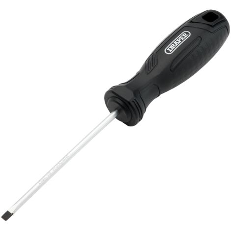 Draper SL4X100MM Slotted Parallel Screwdriver with Hard Grip Handle (1/2)