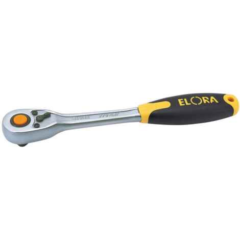 Draper 270mm 1/2" Square Drive Elora Quick Release Soft Grip Reversible Ratchet (Model 55536) (1/5)