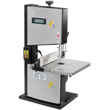 Draper 250W 230V Bandsaw with Steel Table – 200mm Max Cut Width, 900M/min Blade Speed, Model 82756