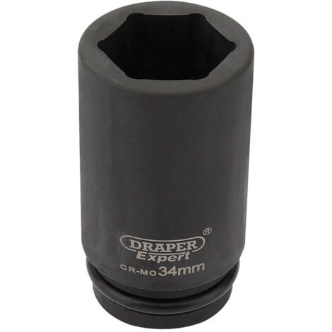 Draper Expert 34mm (3/4") Square Drive Hi-Torq® 6-Point Deep Impact Socket (Model 27142) (1/5)