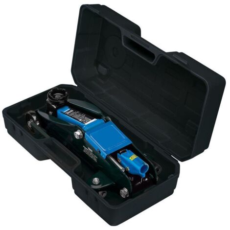 DRAPER TROLLEY JACK 2 TONNE TON HYDRAULIC FLOOR CAR VAN IN CASE HEAVY DUTY 54635 (1/5)