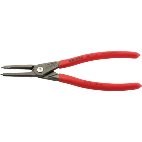 Knipex 225mm Internal Straight Tip Circlip Pliers for 40-100mm Capacity (Model 75080) (1/5)
