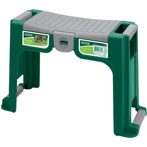 Draper Professional Garden Kneeler and Seat with Storage, Versatile Gardening Tool and Stool (Model 76763)
