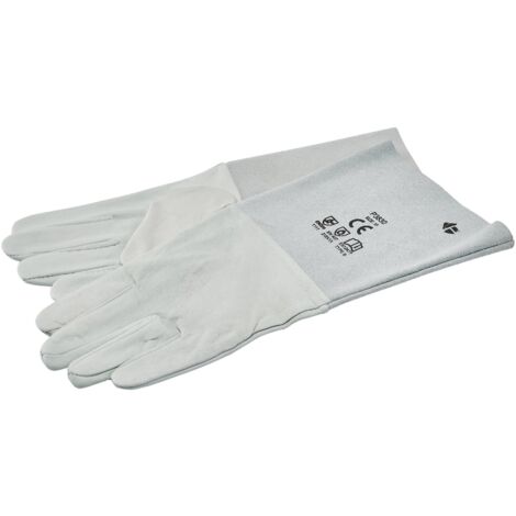 Draper TIG Welding Gloves Size 10 in Goat Skin with Cowhide Cuff – High-Quality Protective Welding Gloves (Model 70451) (1/5)