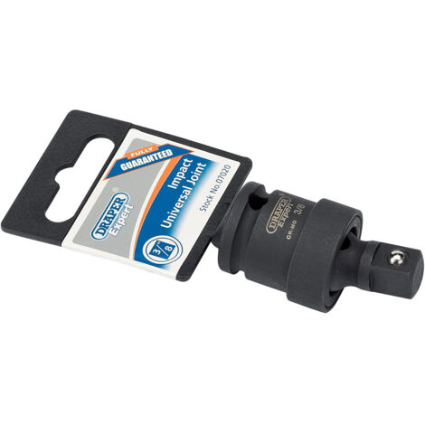 Draper Universal Impact Joint with 3/8-Inch Square Drive – Heavy-Duty Impact Wrench Accessory (1/5)