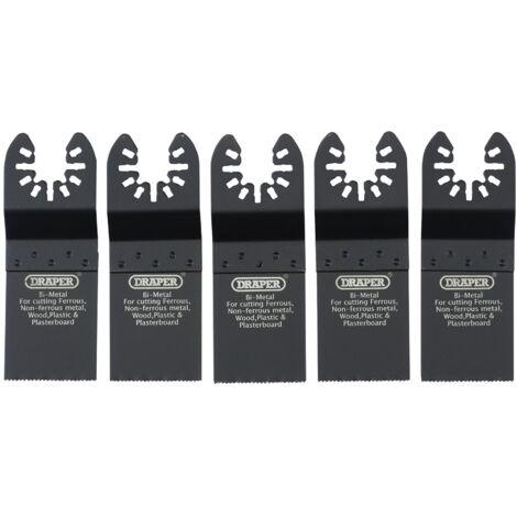 Draper OMT BIM Cut Blade Set – 34mm, 5-Piece Multi-Tool Plunge Cutter Kit (Model 70476) (1/5)