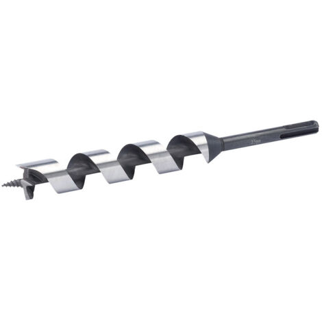 Draper 25mm x 230mm SDS+ Auger Bit – Heavy-Duty Drill Bit for Wood and Soft Materials, Model 17399 (1/5)