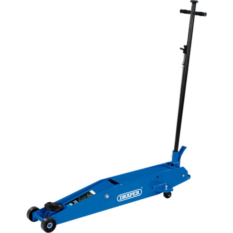 Draper Long Chassis Trolley Jack (3 Tonne Capacity, Maximum Height 620mm, Quick-Lift Model 03463) (1/5)
