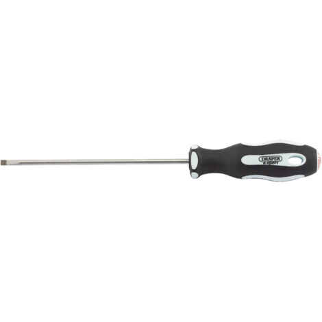 Draper Expert 3 x 100mm Soft Grip Parallel Tip Screwdrivers with Plain Slot, Model 34972 (1/5)