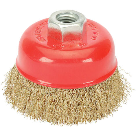 Draper 60mm x M14 Crimped Wire Cup Brush for Power Tools (Model 41443) (1/5)