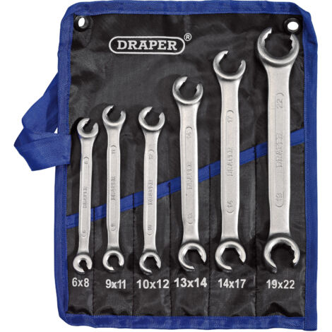 Draper 17759 6-Piece Set of Box-End Wrenches (1/5)