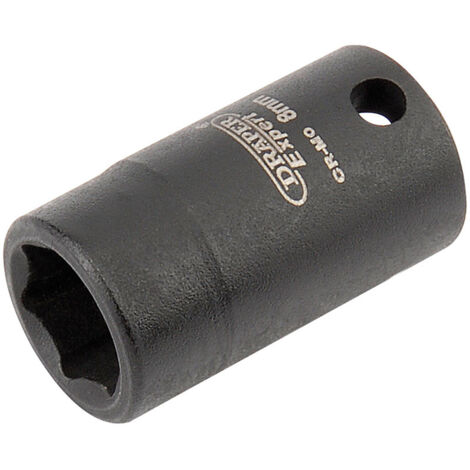 Draper Expert HI-TORQ® 8mm Metric Impact Socket for 1/4" Drive (Model 05012) (1/5)