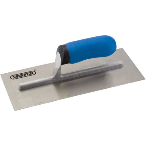 Draper Soft Grip Plastering Trowel 115 x 280mm with Lacquered Finish – Ergonomic Hand Tool for Smooth Wall Finishes (Model 81242) (1/5)