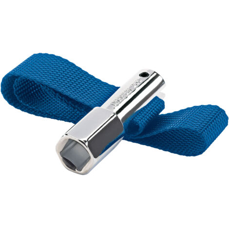 Draper 1/2" Square Drive or 21mm 120mm Capacity Oil Filter Strap Wrench (13771) (1/5)