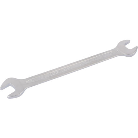 Elora 10mm x 11mm Long Metric Double Open End Spanner - Draper 01870, 10mm x 11mm, Durable Steel, Precision Machined, Ideal for Professional and DIY Use