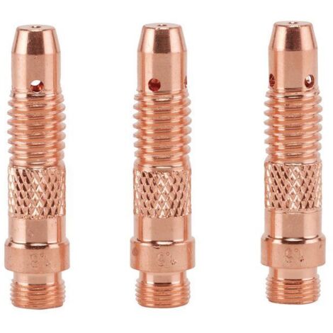 Premium 1.6mm TIG Torch Collet Body Set – Pack of 3 for Models 70087 and 57096