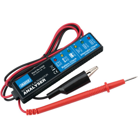 Draper 41026 Battery and Alternator Analyzer for 12V DC Systems (1/5)
