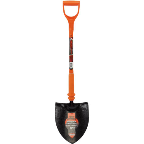Draper Expert 82639 Fully Insulated Round Mouth Shovel for Gardening and Landscaping (1/5)