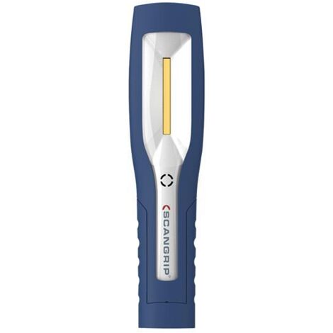 Scangrip Mag Pro LED Rechargeable Handheld Work Light – 60-600 Lumens, 3.7V/2600mAh Lithium-Ion Battery, IP54 Waterproof