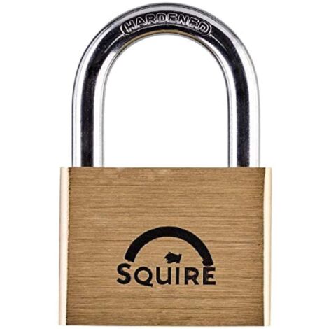 Henry Squire LN60 Lion Range Brass Padlock – 60mm Heavy-Duty Security Lock with Hardened Steel Shackle (1/3)