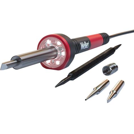 Weller WLIRK6023G Soldering Iron Set with Conical and Chisel Tips, 230V, 60W, Max Temperature 427°C, Includes Stand and Soldering Accessories (1/5)