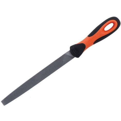 Bahco 1-110-08-1-2 ERGO Handled Engineering Flat Bastard File 200mm 8in BAH11081H (1/3)