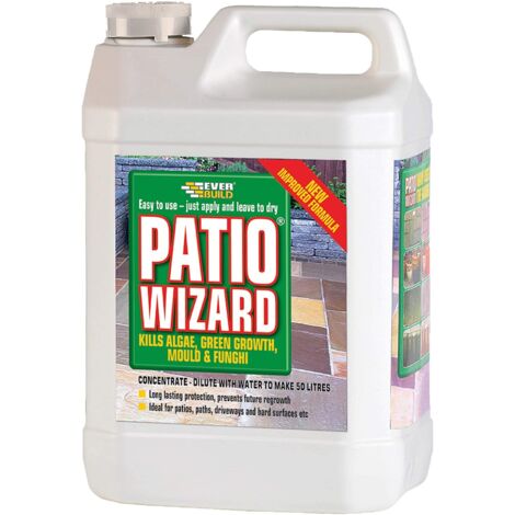 Everbuild PATWIZ1 Patio Wizard Concentrate 1 litre EVBPATWIZ1L (1/3)